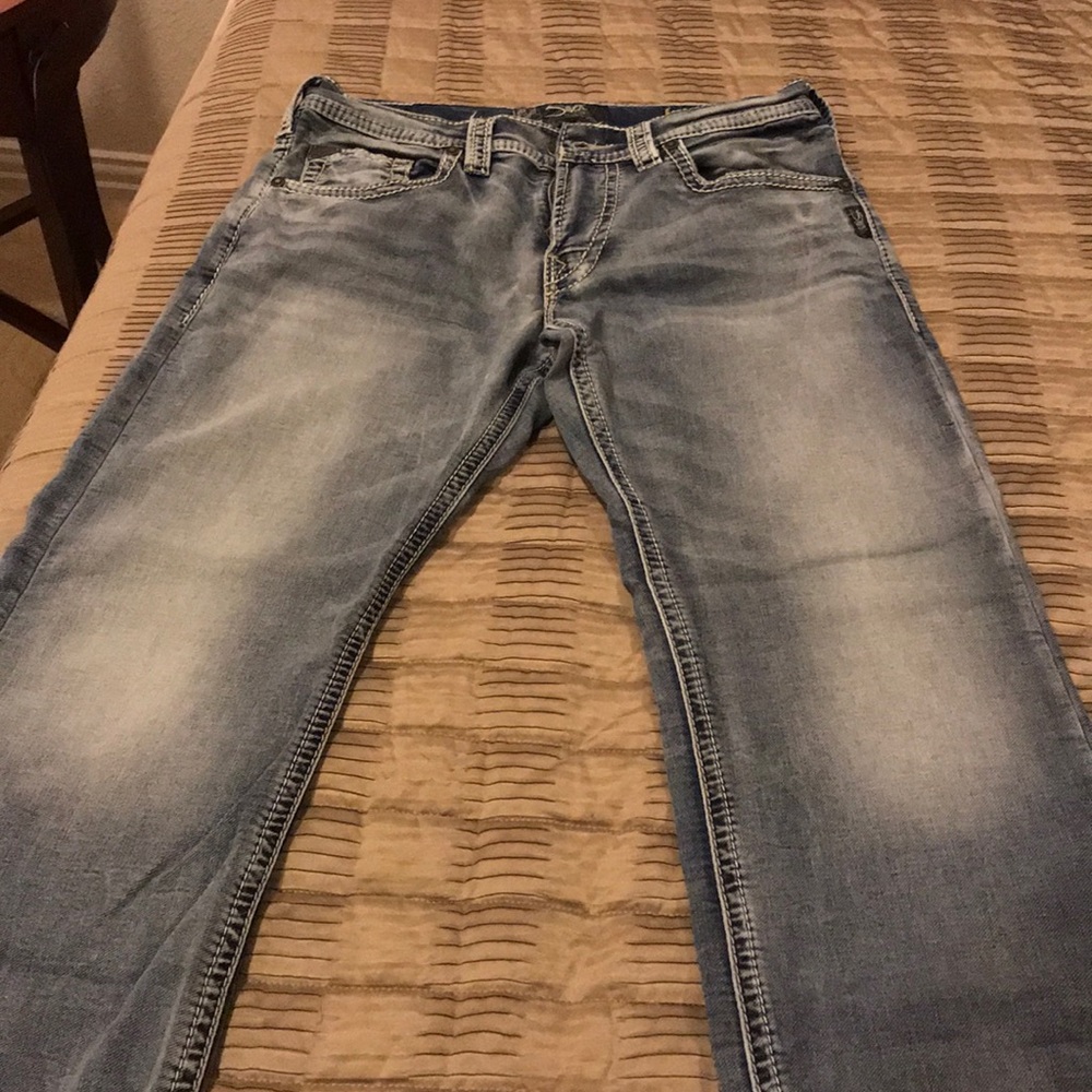 Silver Zac Jeans
